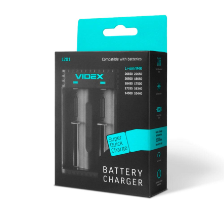 Зарядное устройство Videx VCH-L201, Micro USB DC 5V/1A, 5V/2A, универсальное