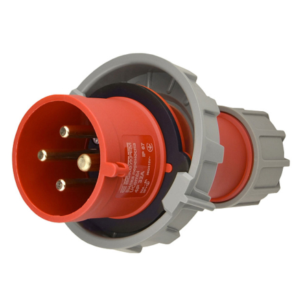 Вилка переносная АСКО-УКРЕМ UCombi 034 ВП 32А, 4P, IP 67, A0080010109 - 1
