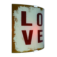 Светильник настенный MARKSLOJD 104891, LOVE Kinkiet 1L Wzor