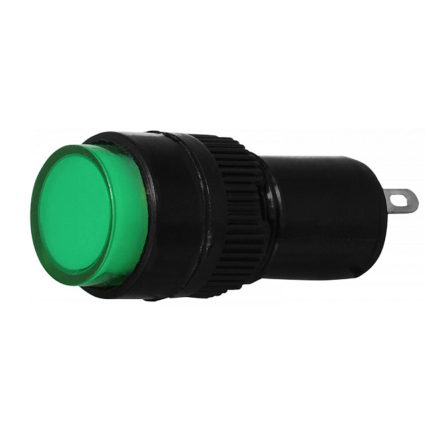 Сигнальная арматура АСКО-УКРЕМ AD22E-10DS, 220V АC, зеленая, A0140030179