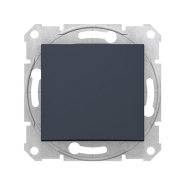 Переключатель одноклавишный Schneider Electric Sedna, графіт, SDN0400170