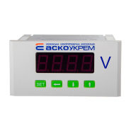 Вольтметр цифровой АСКО-УКРЕМ ЦВ-5, 600В АС 96х48, A0190010122