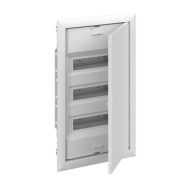 Щит распределительный ABB UK636E3 36 модулей встраиваемый с металлической дверцей, клемма, 2CPX077842R9999