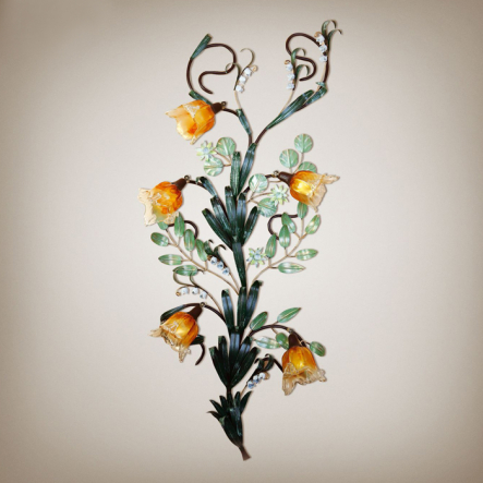 Торшер настенный N&B Light "Ди тревизо" 5хE14, 1350х550 мм - 1