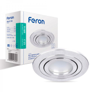 Светильник точечный Feron DL6110, MR-16, серебро, 5592