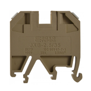 Клеммник винтовой JXB-2,5х35 жёлтый, АСКО-УКРЕМ, A0130010011