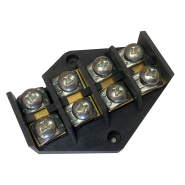 Клеммная колодка SEZ E.4004, 4х10мм2 (материал пластины латунь)