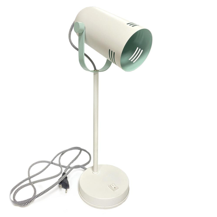 Настільна лампа Laguna Lighting E27, 40 Вт, матова біла - 1