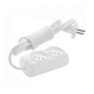 Удлинитель 2 гн., 3 м Borsan BR-1542-3