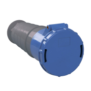 Розетка переносная IEK 233, 2Р+РЕ, 63А, 220В, IP54, PSR21-063-3