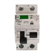 Дифференциальный автоматический выключатель Promfactor EVO 2P, 20A, C 6kA, 30мА, АЗВ УЗ