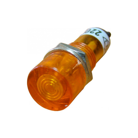 Сигнальна арматура АСКО-УКРЕМ PL-101, 220В, AC, жовта - 1