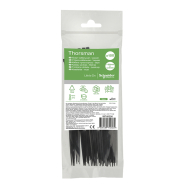 Хомут кабельний 160х2. 5 чорний (100шт)