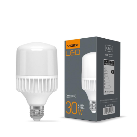 Лампа LED VIDEX 30W 5000K E27 220V A100 - 1