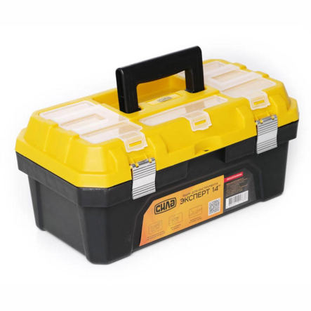 Ящик для инструментов Эксперт 17" с металлическим замком (420х230х200mm) - 1
