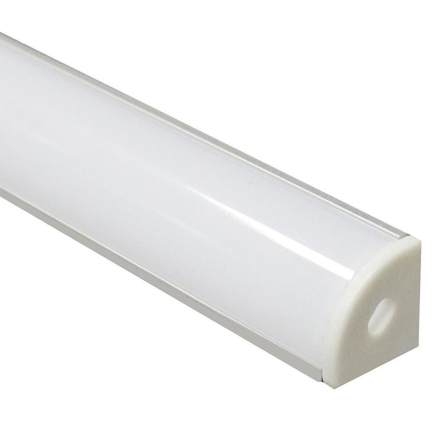 Профіль для світлодіодної стрічки накладний кутовий FERON CAB280 2м - 1