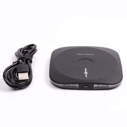 Беспроводное зарядное устройство Fast Charge, Maxxter M-QIF-02, черное