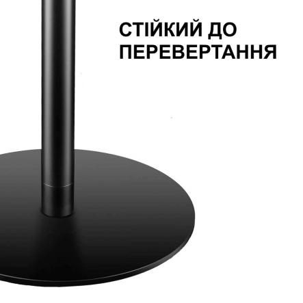 Торшер LAGUNA Lighting 91965-16 2-в-1 черный, регулятор, таймер, 3000К-6000К, LED 16W