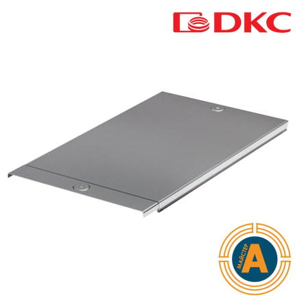 Крышка на лоток с заземлением ДКС, 35521, осн. 80 оцинкованная, длина 3м - 1