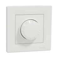 Діммер LED поворотний, тип RC, 3-370 Вт, Schneider Electric ASFORA, білий, EPH6800121
