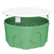 Коробка розподільна PLANK MB103, для суцільних стін, IP30, 850°С, 100*50 мм., PLK6103500