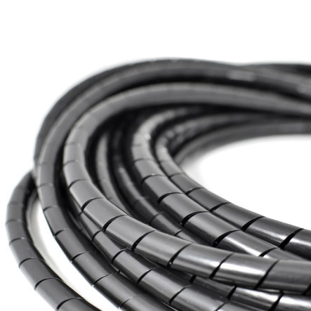 Обвязка для кабеля E.NEXT e.spiral.stand.19.black 15-100 мм/10м, черный, s2038016 - 1