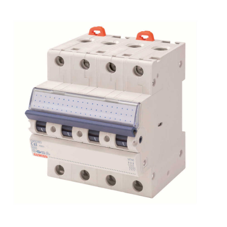 Автоматичний вимикач GEWISS MT60 GW92093, 4P, С 63А, 6kA - 1