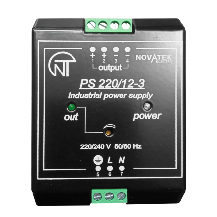 Блок живлення Novatek PS 220/12-3 10 - 15 В, 3 А DC - 1
