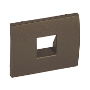 Лицьова панель для телефонної розетки RJ12 Legrand Galea Life, 771295, Dark Bronze