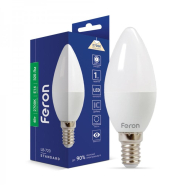 Лампа світлодіодна Feron LB-720, 4 Вт, 2700K, E14, 220 В, C37, 4916