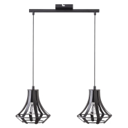 Люстра підвіска SIGMA POLA 30916, 2хE27x60W, чорний