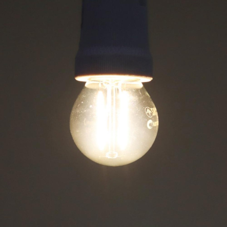 Лампа LED Filament VELMAX, 2W, 2700K, E27, 220V, G45, 21-41-30-1