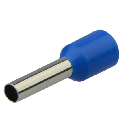 Наконечник АСКО-УКРЕМ A0060010005, НТ 2,5-08 (кв.мм-мм) (упак. 100 шт.) сині - 1
