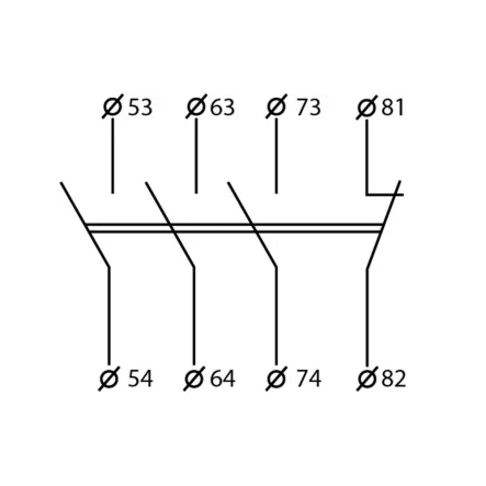 Контакт дополнительный АСКО-УКРЕМ для ПМ-0 ДК(ПМ0)-31 (LA1-KN31), A0040050059