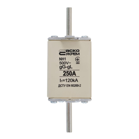 Предохранитель АСКО-УКРЕМ NH 1 250A gG, A0050010032 - 1