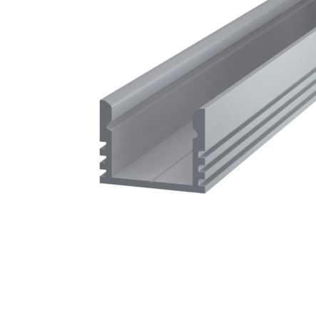 Профіль алюмінієвий BIOM ЛП12 12х16, анодований матовий, 2м - 1