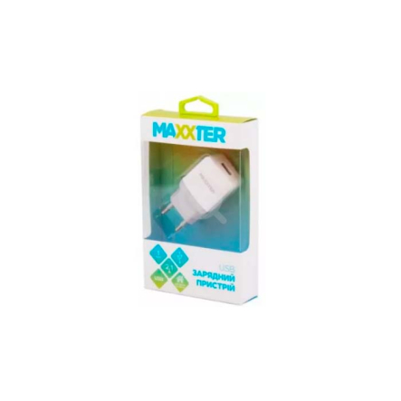 Зарядное устройство сетевое Maxxter UС-24A, USB - 1