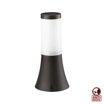 Світильник садово-парковий Horoz Electric, ORCHID-1, Е27, чорний - 1