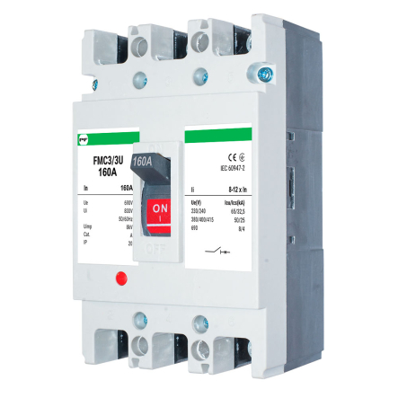Автоматический выключатель Promfactor FMC3/3U 3P, 160A, 50kA, (8-12In) , FMC33U0160 - 1