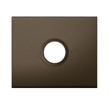 Лицевая панель для розетки TV Legrand Galea Life, 771266, Dark Bronze - 1