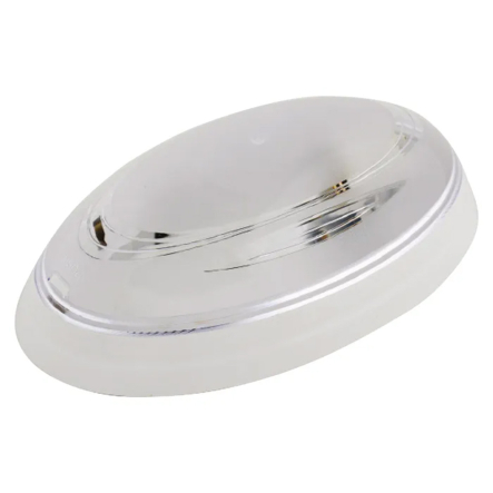 Светильник пластиковый Horoz Electric Овал Нінова Е27, IP20, max. 26W, белый, 400-010-107 - 1