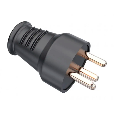 Вилка каучукова 3*25А BEMIS BK1-2504-4011 - 1