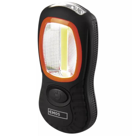 Фонарь LED EMOS COB +3LED 150Lm 3хААА
