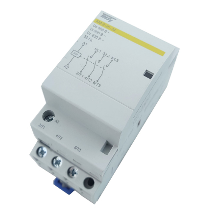 Контактор модульный TechnoSystems КМ-2-25-30 25А 230AC 3NO 3р 2мод., TNSy5503843 - 1