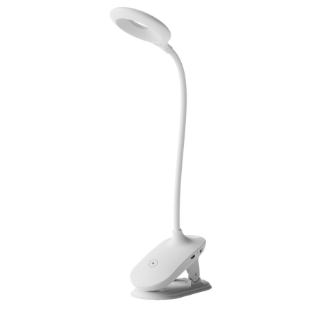 Настольная лампа аккумуляторная EUROLAMP LED 3W 6000-6500K USB+BATTERY white