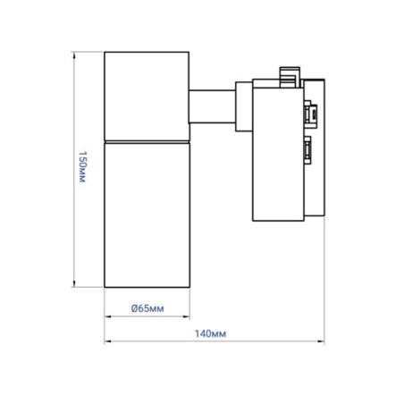 Светильник трековый FERON AL140, 20W, 4000K ,1600Lm, COB, 35°, белый, 7456 Светильник трековый FERON AL140, 20W, 4000K ,1600Lm, COB, 35°, белый, 7456