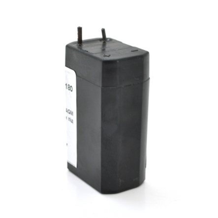 Аккумуляторная батарея MERLION GP189A, AGM, 4 В, 0,9 Ач, 35x21x64 мм, клеммы под пайку - 1