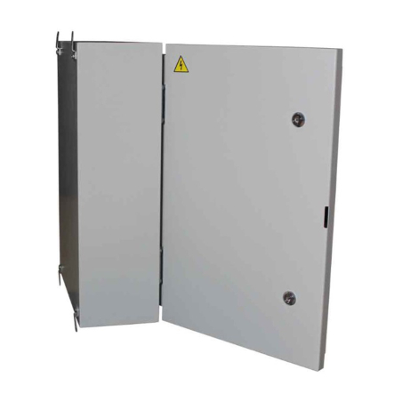 Бокс монтажный навесной Билмакс BW t=1,0-(400х400х200) IP54 У2 без панели, пласт. замок, Б00050970