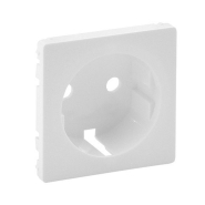 Лицевая панель розетки 2к+З Legrand Valena Life, 755200, белый
