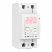 Реле напряжения ZUBR&amp;nbsp;D2-50 red, 50A, компактное